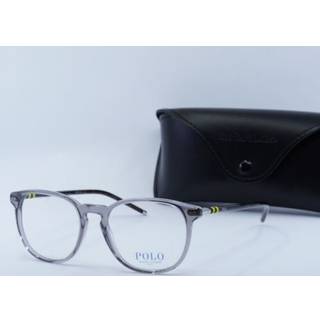 Polo Ralph Lauren Mand PH2225 5413 Optiske stel Acetat Grå Transparent Pantos Normal