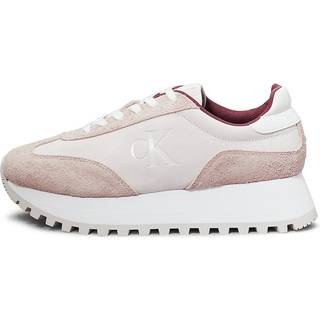 Calvin Klein Purple Leather Sneakers