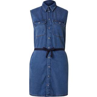 Soft Cargo Dress - Medium blue - Women