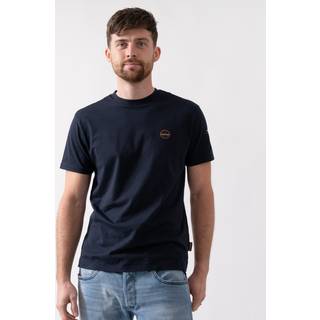 Napapijri Blue Organic Cotton Men T-Shirt