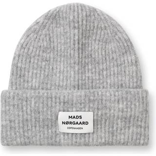 Tosca Anju Hat - Light Grey Melange - Mads Nørgaard - Grå One Size
