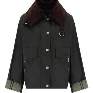 Barbour Catton Wax Sage Jacket - S