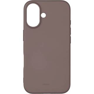 ONSALA Phone Case with Silicone Feel Chocolate - iPhone 16