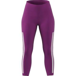 Optime 3-Stripes Full-Length tights - Purple Burst