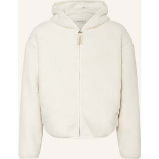 Teddy Zip Up Hoodie - White - 6