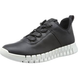 ECCO Gruuv M - Sneakers i læder til herrer - Sort - Size: 48 (UK 13)