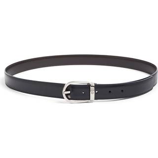 Montblanc Reversible Horseshoe Buckle 30mm Belt  Black/Brown