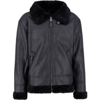 ALPHA INDUSTRIES Herren Jacke schwarz unifarben