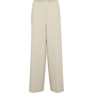 Soaked In Luxury Slcorinne Wide Long Pants Bukser 30407228 Oatmeal (LARGE)