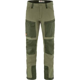 Fjällräven Men's Keb Agile Trousers Laurel Green/Deep Forest, Laurel Green-Deep Forest, 52/S