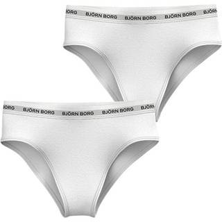 Björn Borg Core Logo High Waist Brief 2-pack Hvid, S