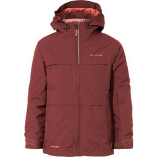 Vaude Kid's Snow Cup 3in1 Jacket III 3 i 1-jakke Børn størrelse 158/164 farve rød