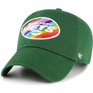 47 mænds grønne New York Jets Pride Cleanup Justerbar hat
