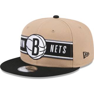 Brooklyn Nets NBA 2024 Draft Beige 9FIFTY Snapback Cap newera adult unisex Brown newera adult unisex Brown newera adult unisex Brown newera adult unis - Osfm