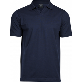 Tee Jays TJ1404 Luxury Stretch V-Neck Polo Navy XL