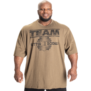 Team Pump Cover Iron Tee, Army Green Melange