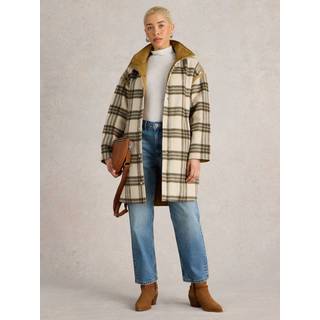 White Stuff Marlowe Reversible Check CoatEU 48 (UK 20)