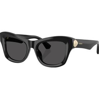 Burberry BE4442U 300187 51 Solbriller Kvinder Black - Black - 51mm