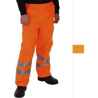 YOKO YK461 Hi-Vis Waterproof Over-Trousers Hi-Vis Orange S