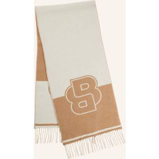 Halstørklæde i en uldblanding med jacquardvævede dobbelt B-monogrammer