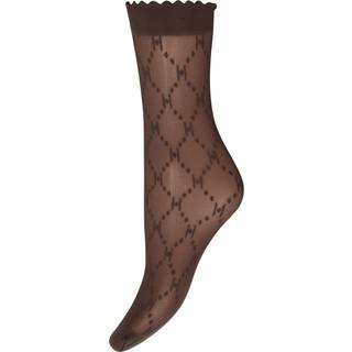 Hype The Detail - Socks Logo Brun mønstret