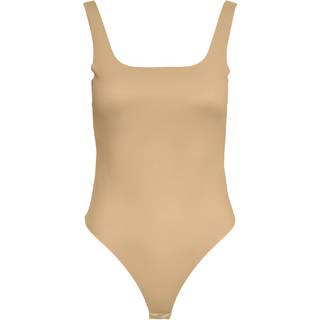 Pieces - Pcadina Strap Bodystocking - 4481166 Tan