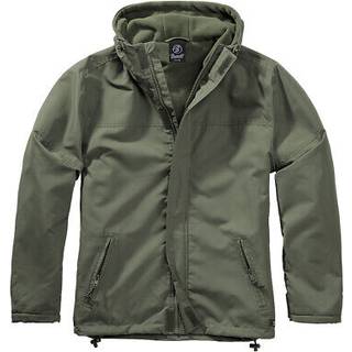 Brandit Windbreaker m. Lynlås Oliven - 3XL