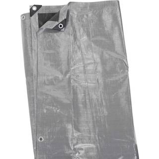 Presenning 6 x10 meter 180 gr/m² grå