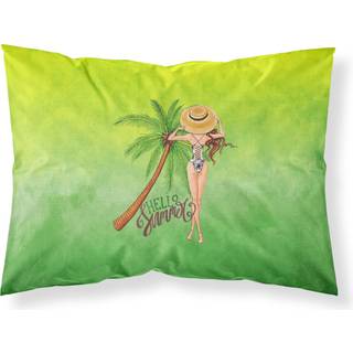 Hej sommer dame i badedragt stof standard pudebetræk