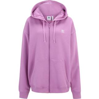 Essentials Full-Zip Fleece hættetrøje - Preloved Purple - L