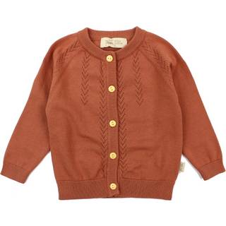 Petit Piao Cardigan Copper Brown