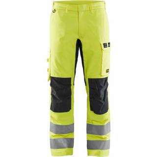 Blåkläder 1788 Multinorm Buks Inherent med stretch / Multinorm Arbejdsbuks Inherent med stretch - C58 - High Vis Gul/Marineblå