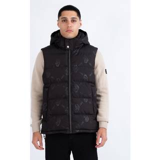 Luke 1977 Egrit Hooded Gilet Black