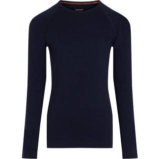 Icebreaker Kids 200 Oasis L/S Crewe Merino undertøj Børn størrelse 5 farve blå