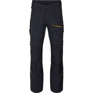 FRISTADS® Evolve SORT Oekotex® Servicebuks 4-vejs stretch m/Knælommer (218 g/m²) Str. D104