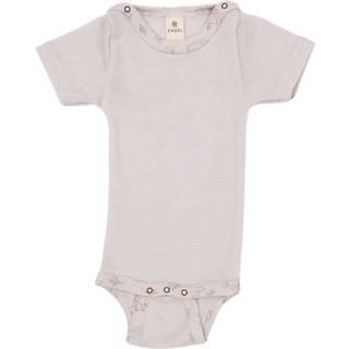 Engel Baby-Body Kurzarm mit Druckknöpfen an den Schulter Merino undertøj Børn størrelse 74/80 farve hvid