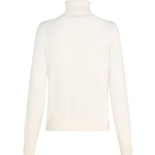 Jersey Stitch Striktrøje, Ivory Petal, L