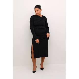 Kaffe Curve KCaidi Kjole - Sort - Str XL - Damer