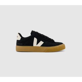 Veja Women's Campo Sneaker Damer størrelse 42 farve sort/beige
