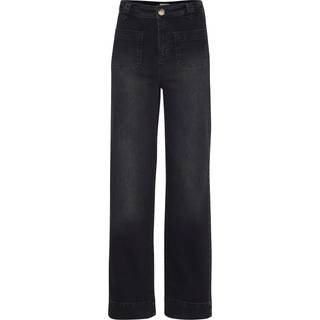 Ireloi Jeans, Black Washed Denim, 32