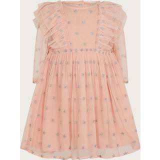Monsoon Monsoon Pink Baby Sparkle Star Tulle Dress