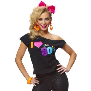 I Love the 80's Shirt M/L