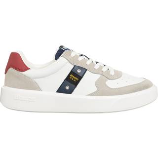 Blauer White Polyethylene Men Sneakers