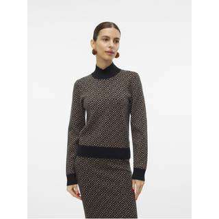 Aria Art Striktrøje, Black, S