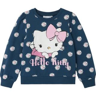 NAME IT Hello Kitty Sweatshirt Anna Dark Denim