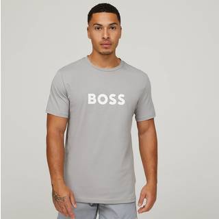 BOSS Logo T Shirt Grey