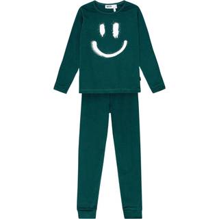 Molo GOTS Lue Pyjamas Ponderosa Pine 98 cm  Grøn  98 cm  Unisex