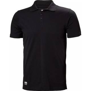 Helly Hansen Workwear Polo shirt Manchester, sort Pikétröja HH 79167-990 SVART