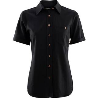 Aclima LeisureWool Short Sleeve Shirt Woman Jet Black, M