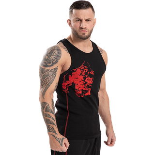 Monterey Tank Top, Black/Red